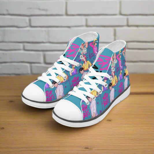 Saja Boys | Kids & Youth High Top Sneakers - Syntax & Alchemy