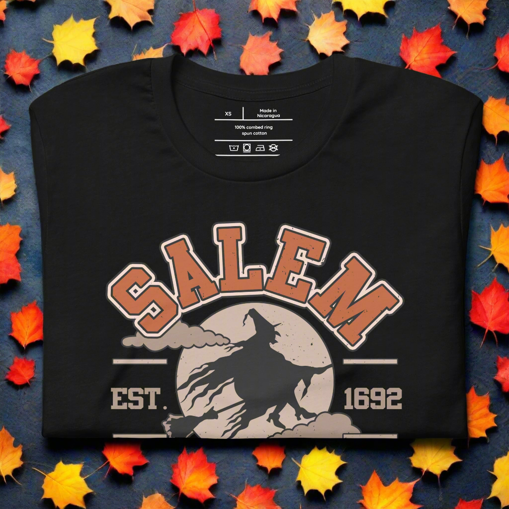 Salem Brooms | Unisex Airlume Cotton T-Shirt - Syntax & Alchemy