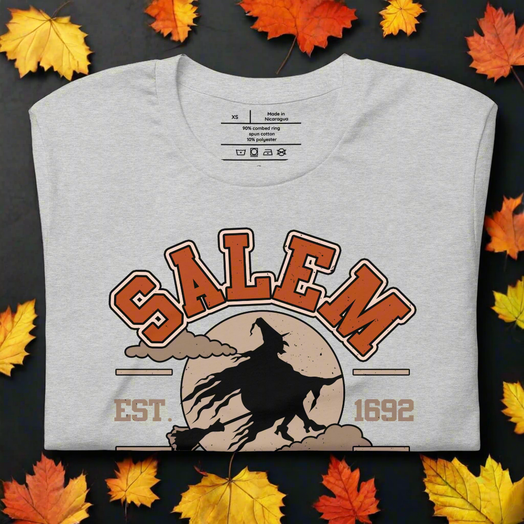 Salem Brooms | Unisex Airlume Cotton T-Shirt - Syntax & Alchemy
