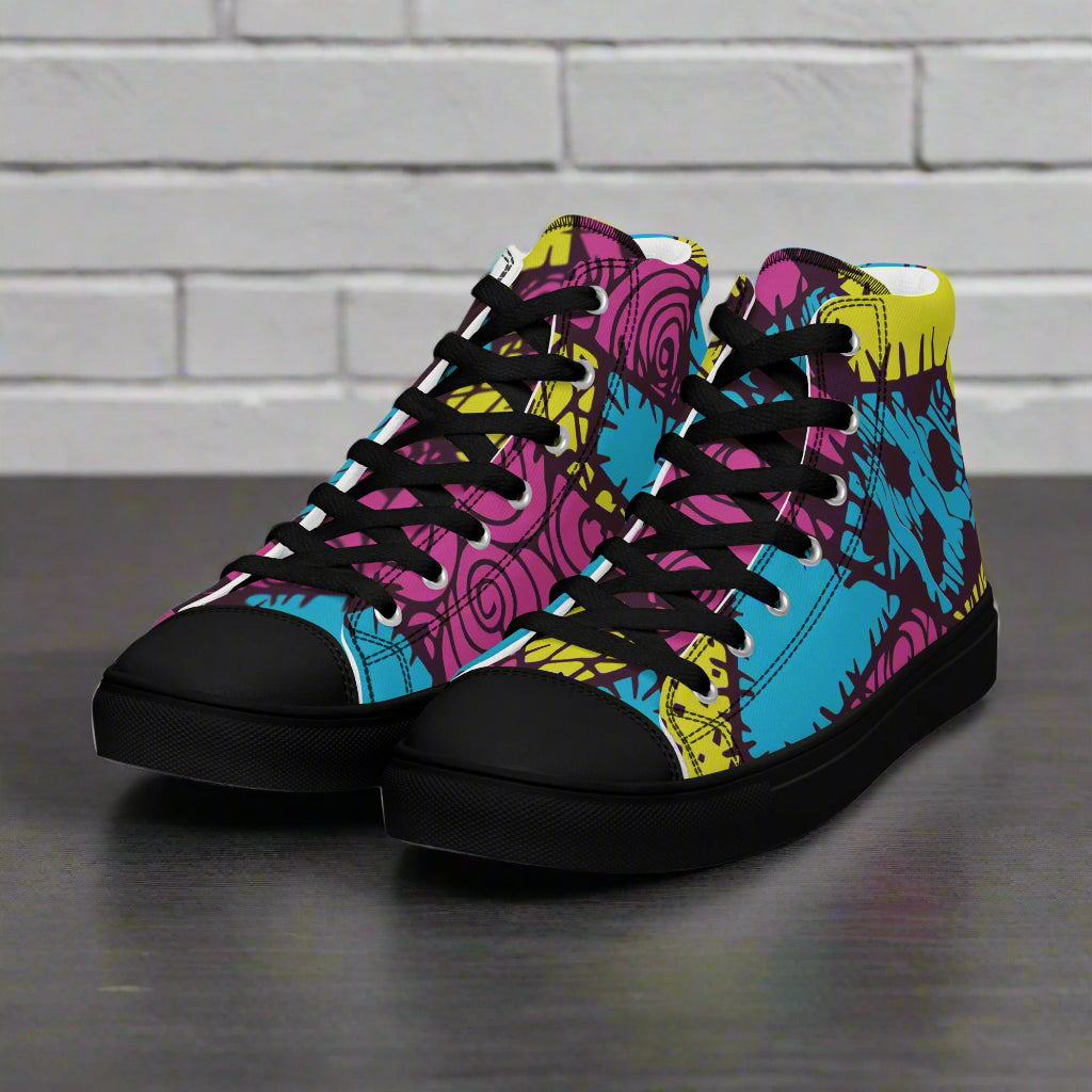 Sally | Women & Girls High Top Sneakers - Syntax & Alchemy