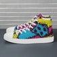 Sally | Women & Girls High Top Sneakers - Syntax & Alchemy