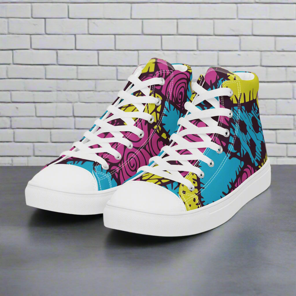 Sally | Women & Girls High Top Sneakers - Syntax & Alchemy