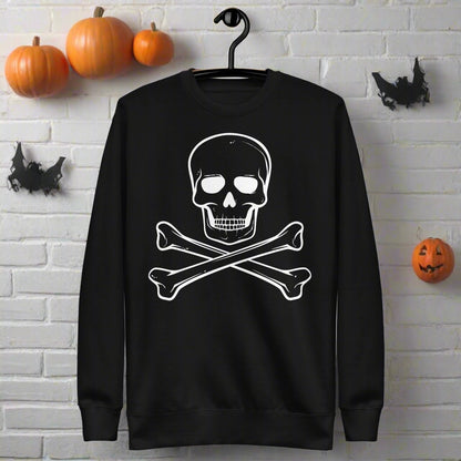 Skull & Crossbone | Unisex Soft-Wash Sweatshirt - Syntax & Alchemy