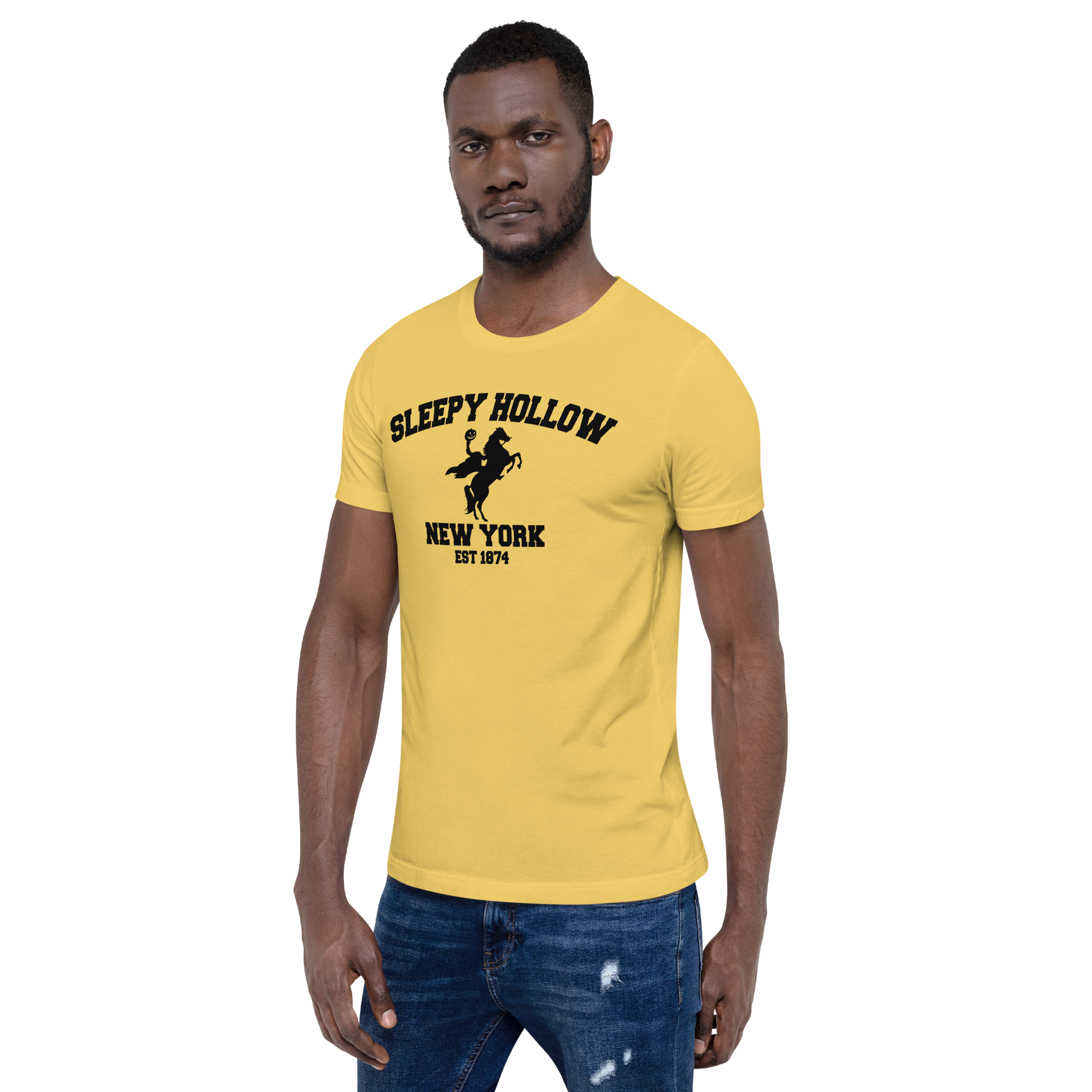 Sleepy Hollow | Airlume Cotton T-Shirt - Syntax & Alchemy