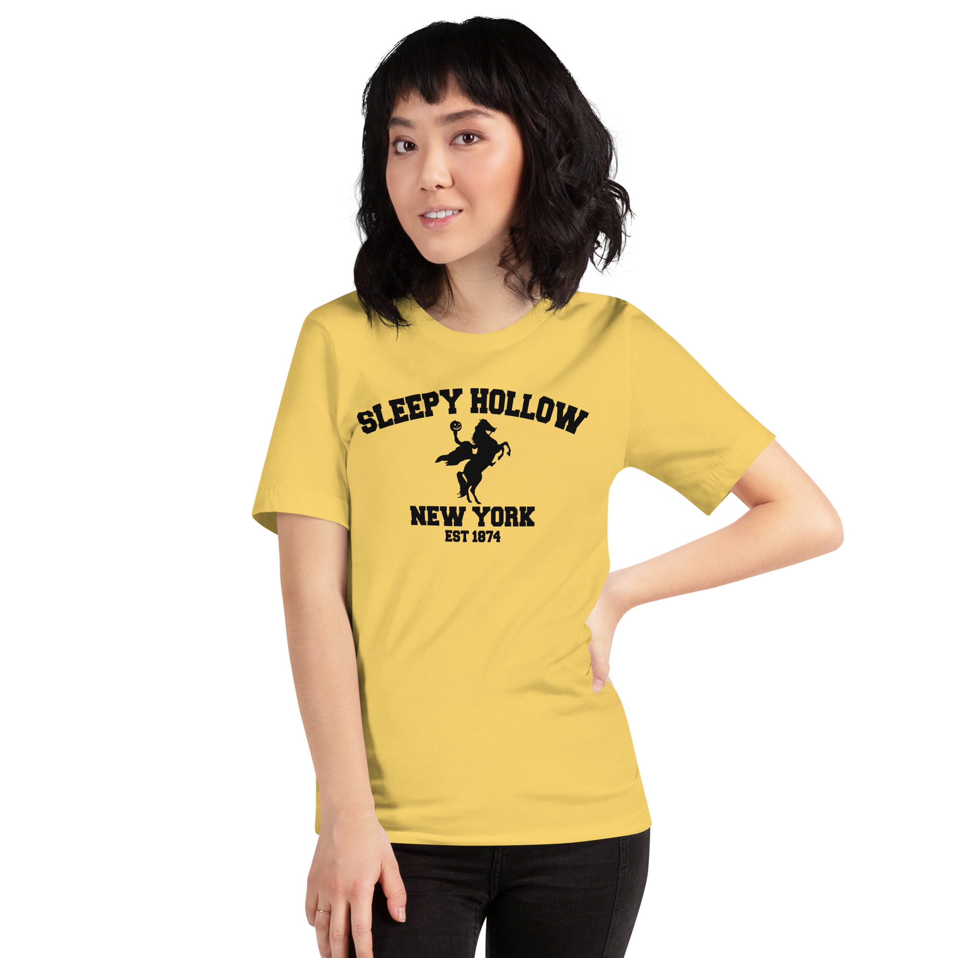 Sleepy Hollow | Airlume Cotton T-Shirt - Syntax & Alchemy