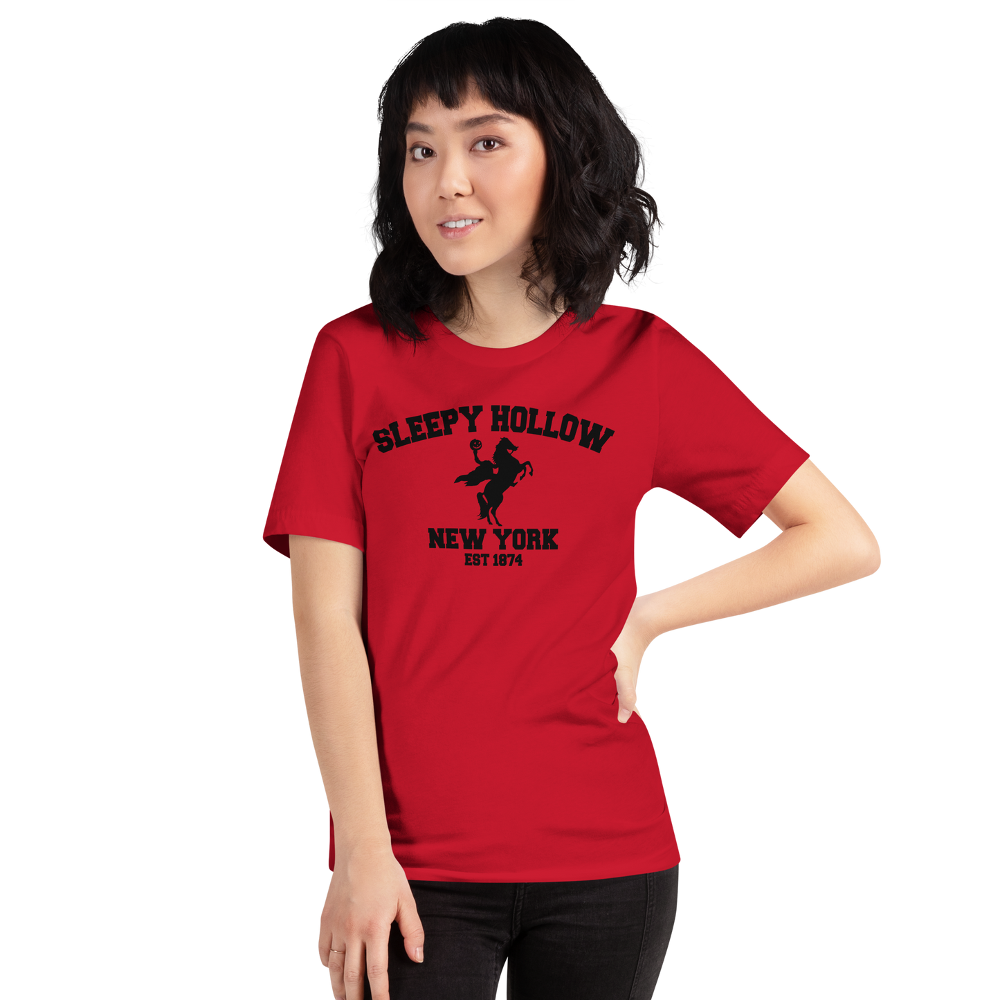 Sleepy Hollow | Airlume Cotton T-Shirt - Syntax & Alchemy