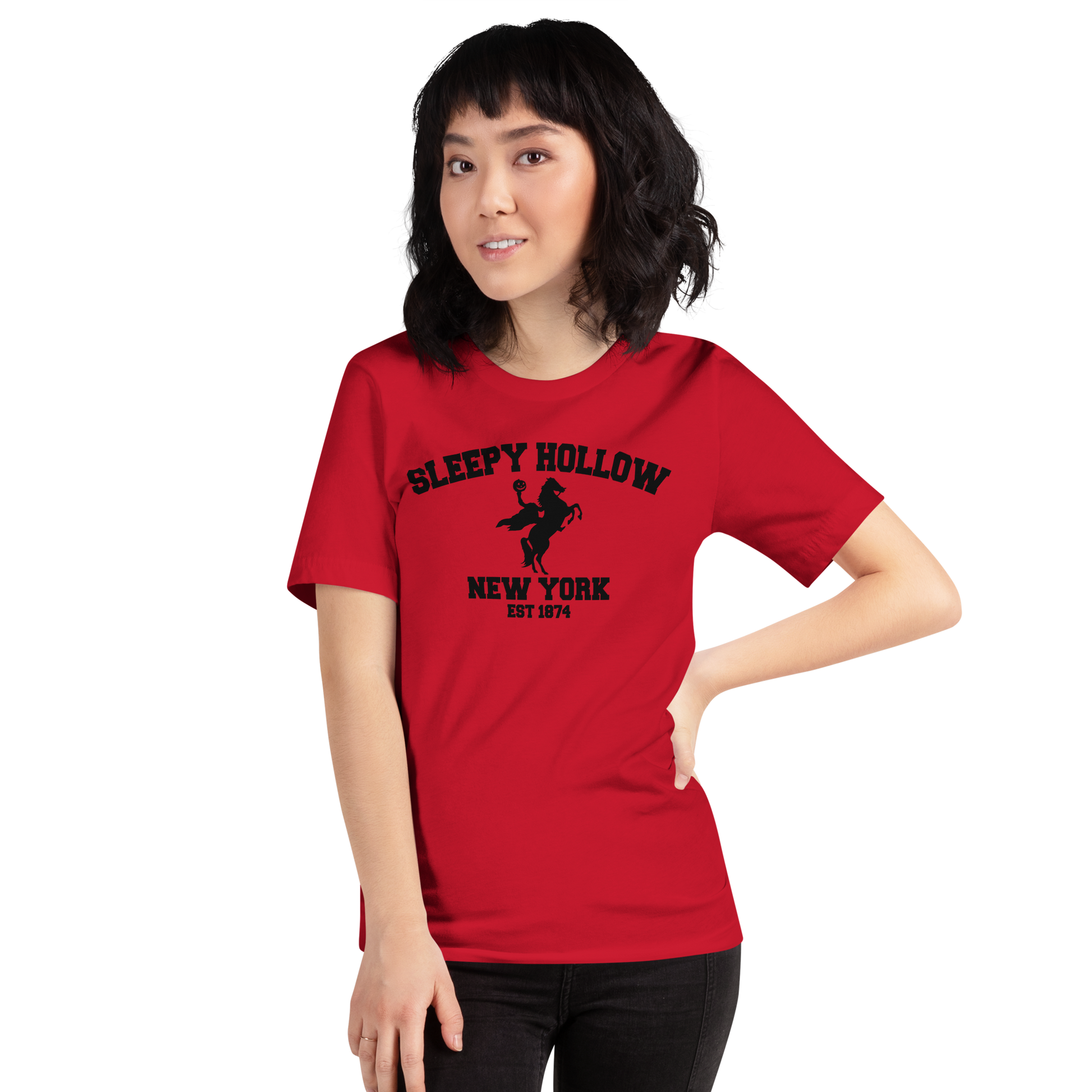 Sleepy Hollow | Airlume Cotton T-Shirt - Syntax & Alchemy