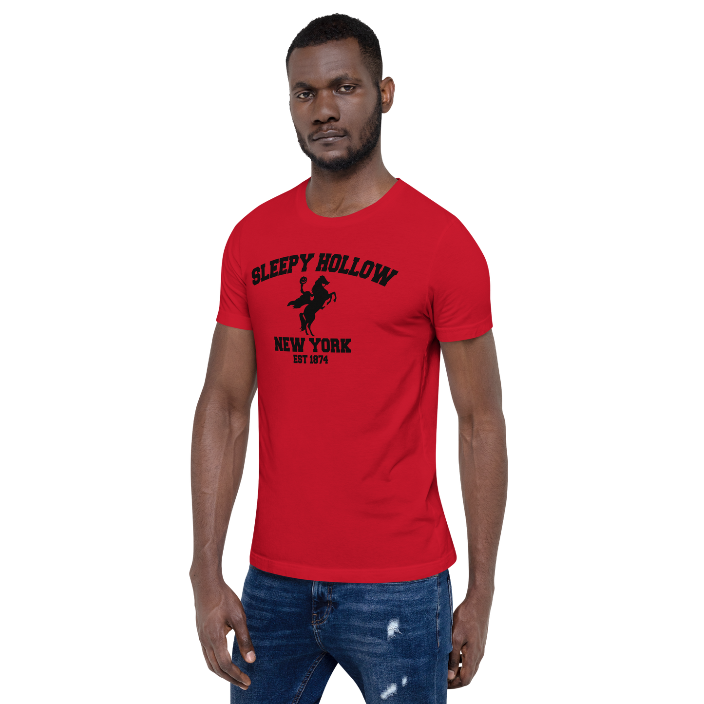 Sleepy Hollow | Airlume Cotton T-Shirt - Syntax & Alchemy