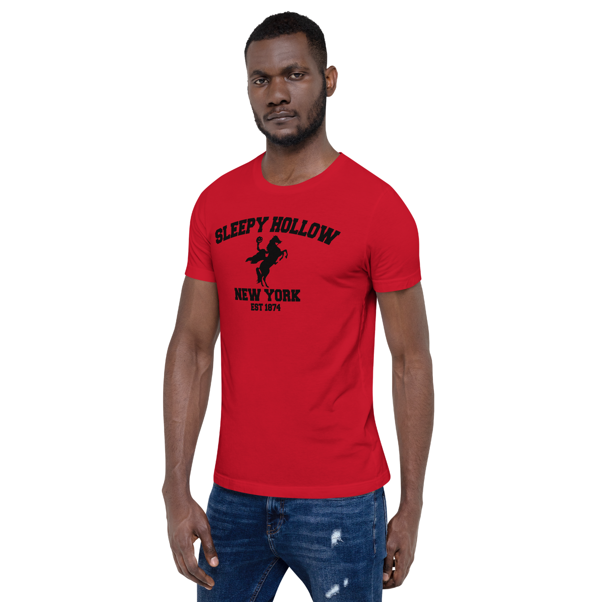 Sleepy Hollow | Airlume Cotton T-Shirt - Syntax & Alchemy