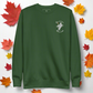 Sleepy Hollow Horseman | Soft-Wash Sweatshirt | Embroidered | White Variant - Syntax & Alchemy