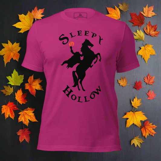 Sleepy Hollow Horseman | Unisex Airlume Cotton T-Shirt - Syntax & Alchemy