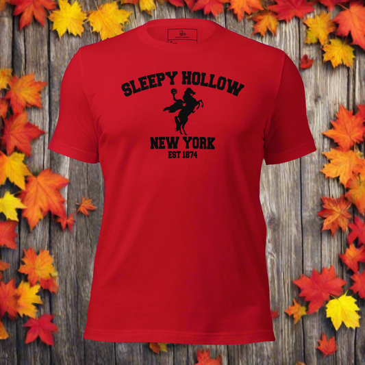 Sleepy Hollow | Unisex Airlume Cotton T-Shirt - Syntax & Alchemy
