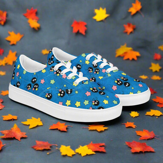 Soot Sprites | Men & Boys Canvas Shoes | Blue Variant - Syntax & Alchemy