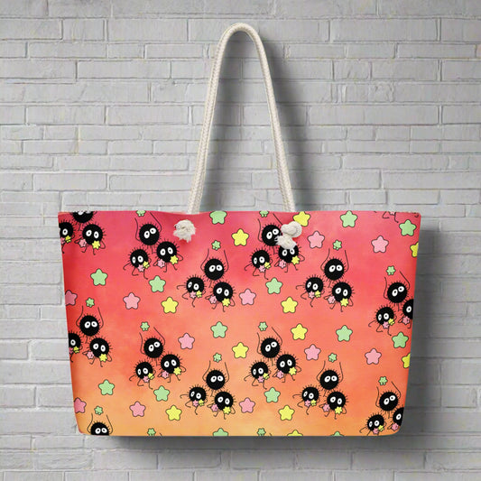 Soot Sprites | Oversized Beach Bag | Sunrise Variant - Syntax & Alchemy