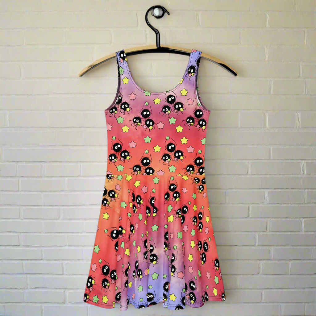 Soot Sprites | Soft-Stretch Skater Dress - Syntax & Alchemy