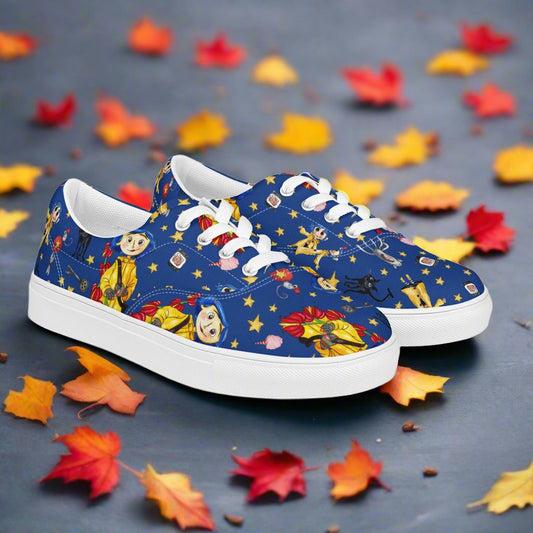 Twitchy Witchy Girl | Men & Boys Canvas Shoes - Syntax & Alchemy