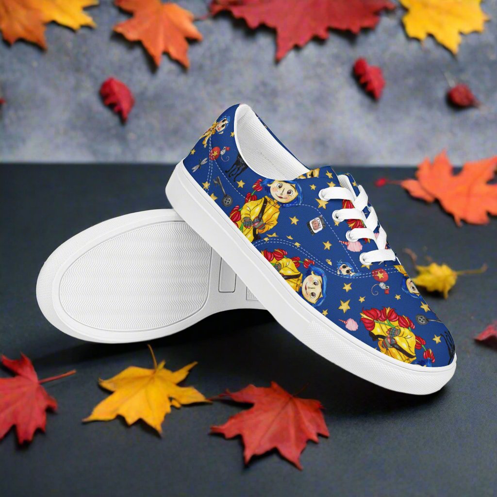 Twitchy Witchy Girl | Men & Boys Canvas Shoes - Syntax & Alchemy