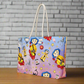 Twitchy Witchy Girl | Oversized Beach Bag | Summer Variant - Syntax & Alchemy