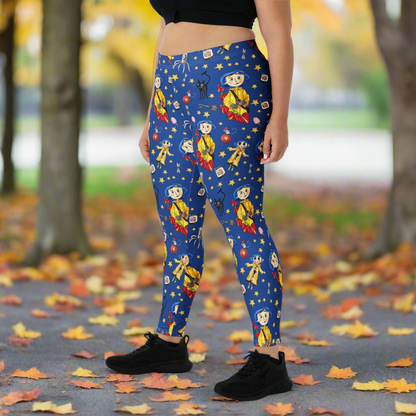 Twitchy Witchy Girl | Soft-Stretch Leggings - Syntax & Alchemy