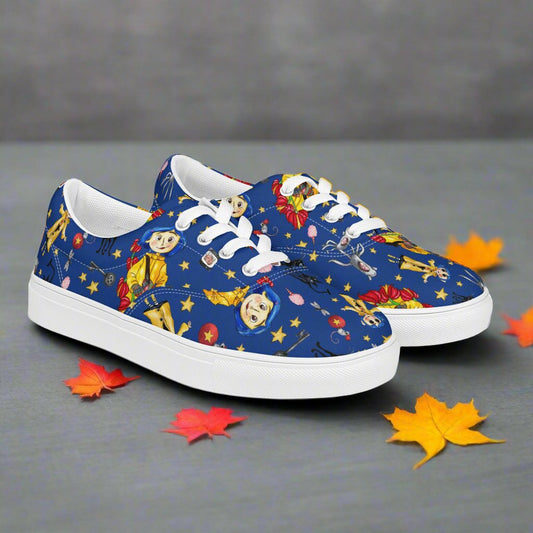 Twitchy Witchy Girl | Women & Girls Canvas Shoes - Syntax & Alchemy