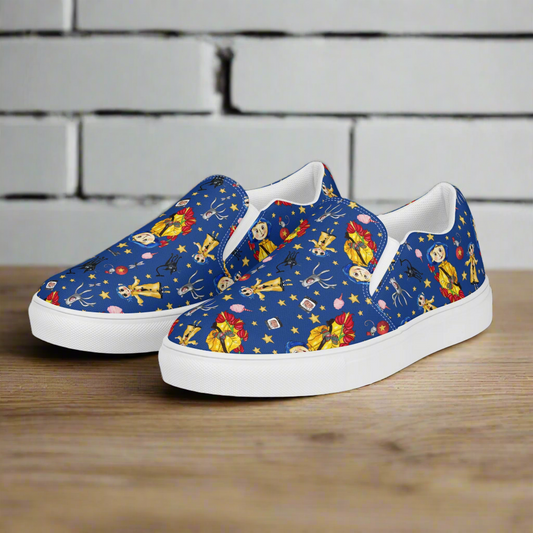 Twitchy Witchy Girl  Women & Girls Slip-On Shoes - Syntax & Alchemy