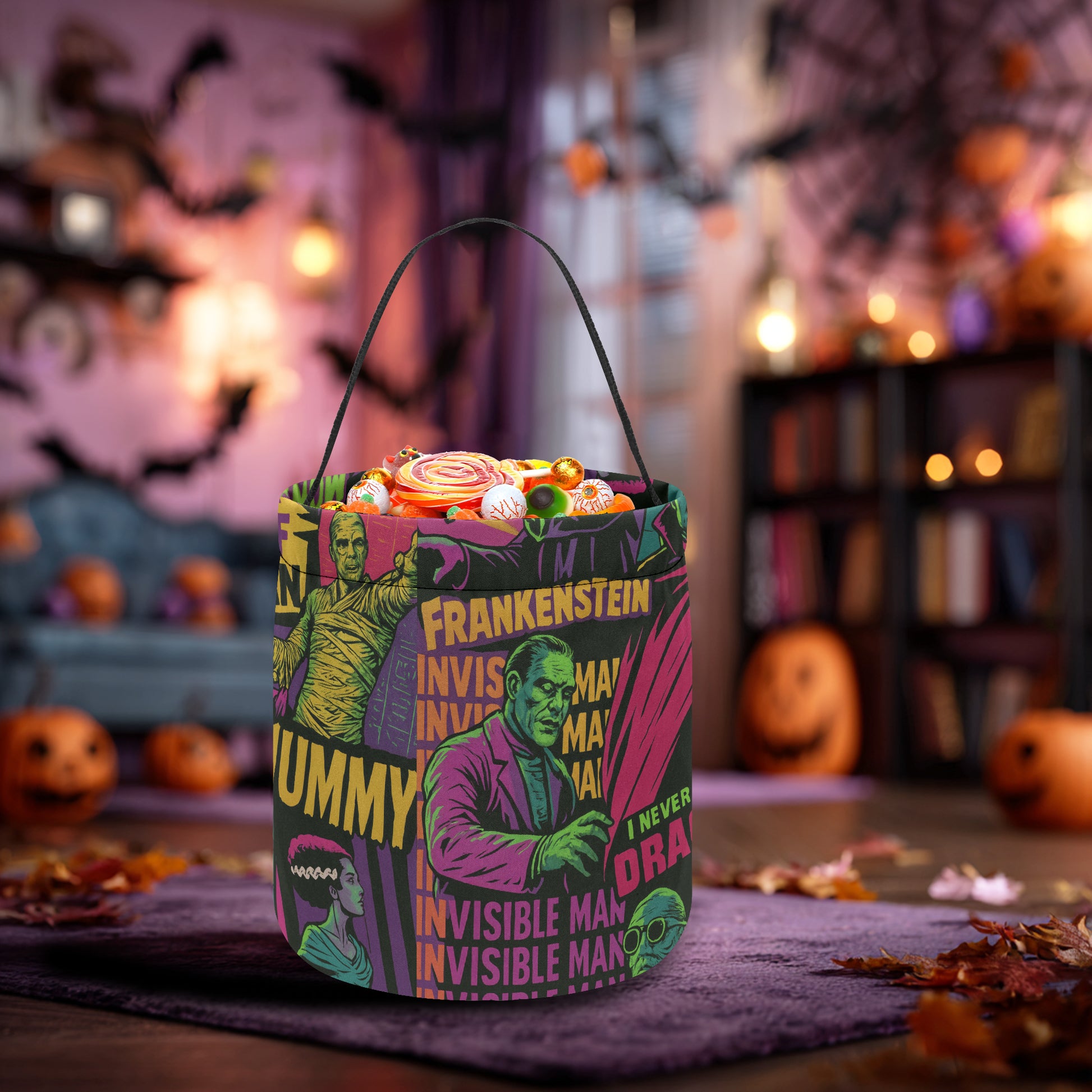 Universal Monsters | Halloween Candy Bucket - Syntax & Alchemy