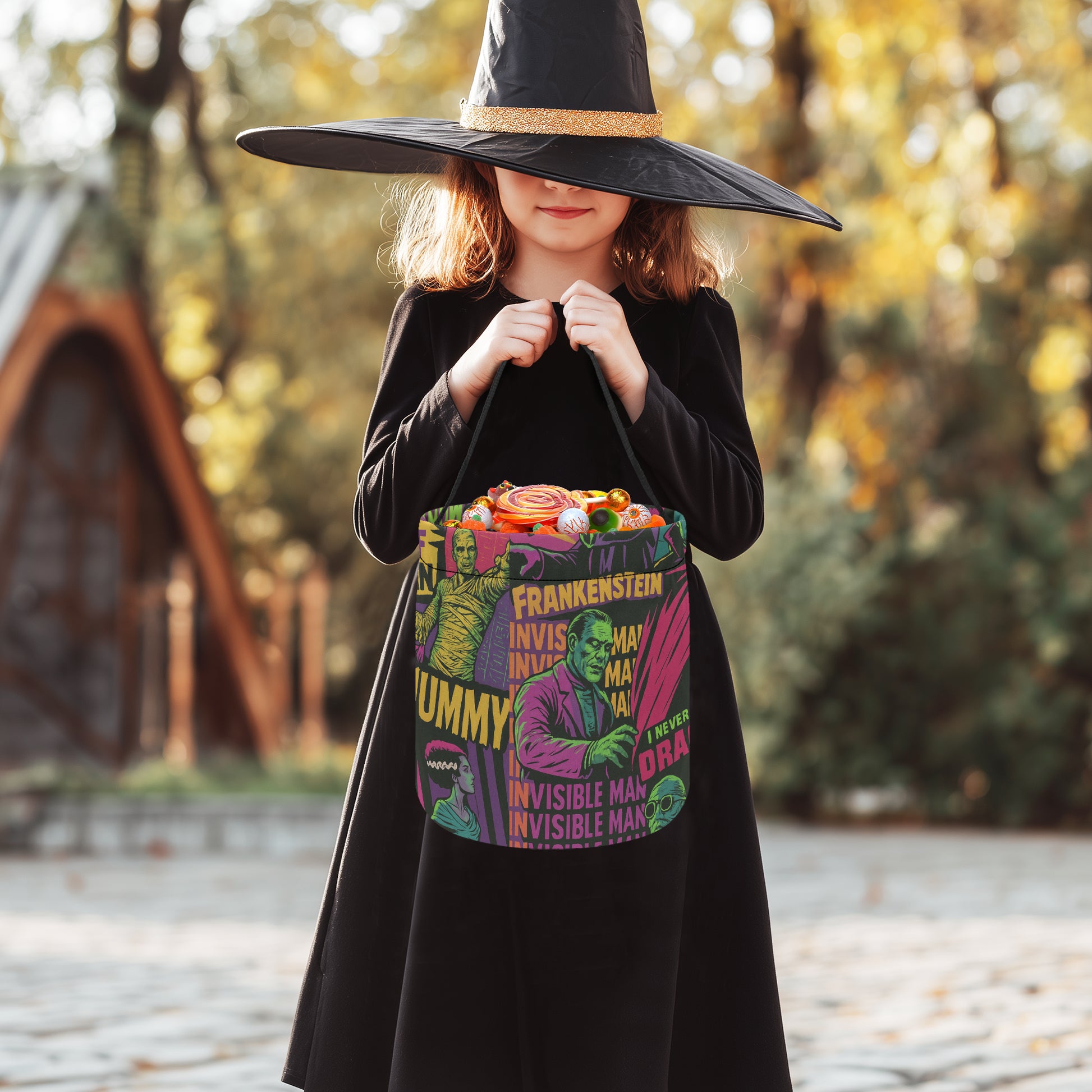 Universal Monsters | Halloween Candy Bucket - Syntax & Alchemy