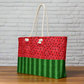 Watermelon Summer | Oversized Beach Bag - Syntax & Alchemy