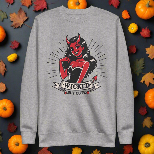 Wicked But Cute | Soft-Wash Sweatshirt - Syntax & Alchemy