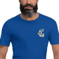 Zero | Airlume Cotton T-Shirt | Embroidered - Syntax & Alchemy