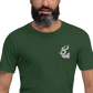 Zero | Airlume Cotton T-Shirt | Embroidered - Syntax & Alchemy