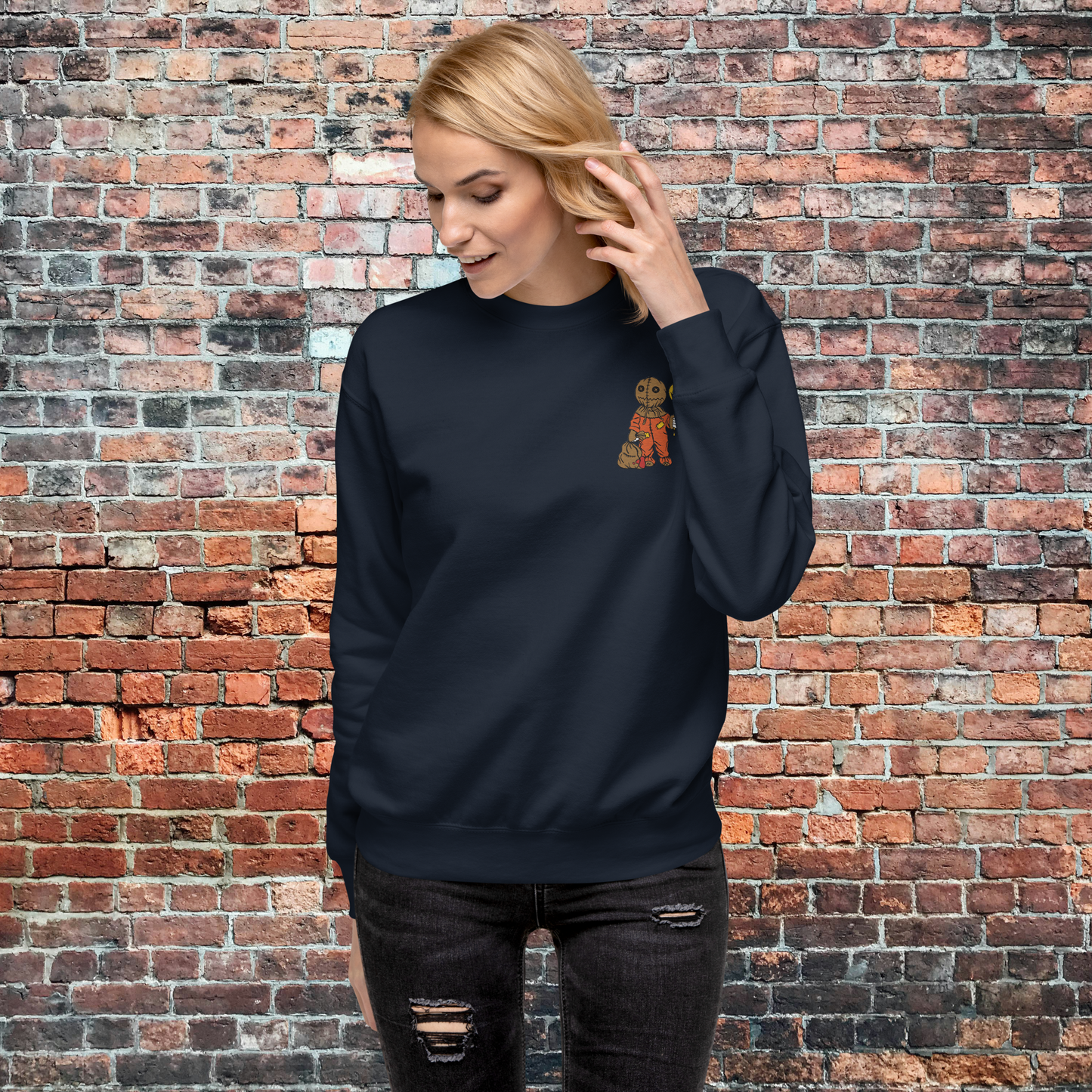 Samhain | Soft-Wash Sweatshirt | Embroidered Soft-Wash Sweatshirt Syntax & Alchemy   