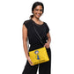 Black Is Traditional | Faux Leather Crossbody Bag | Yellow Variant Crossbody Bags Syntax & Alchemy   