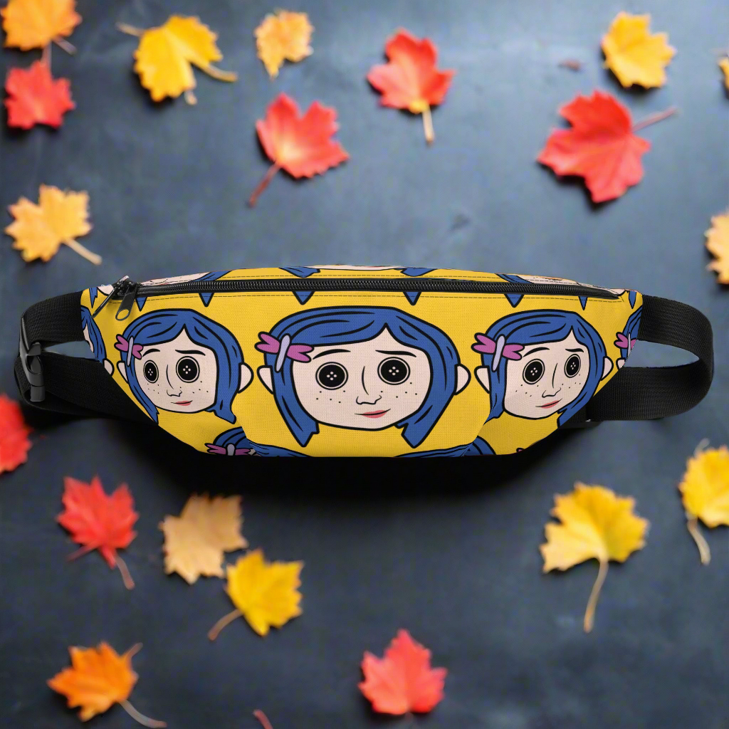 Coraline Button Eyes | Fanny Pack | Yellow Variant Fanny Pack Syntax & Alchemy S/M  