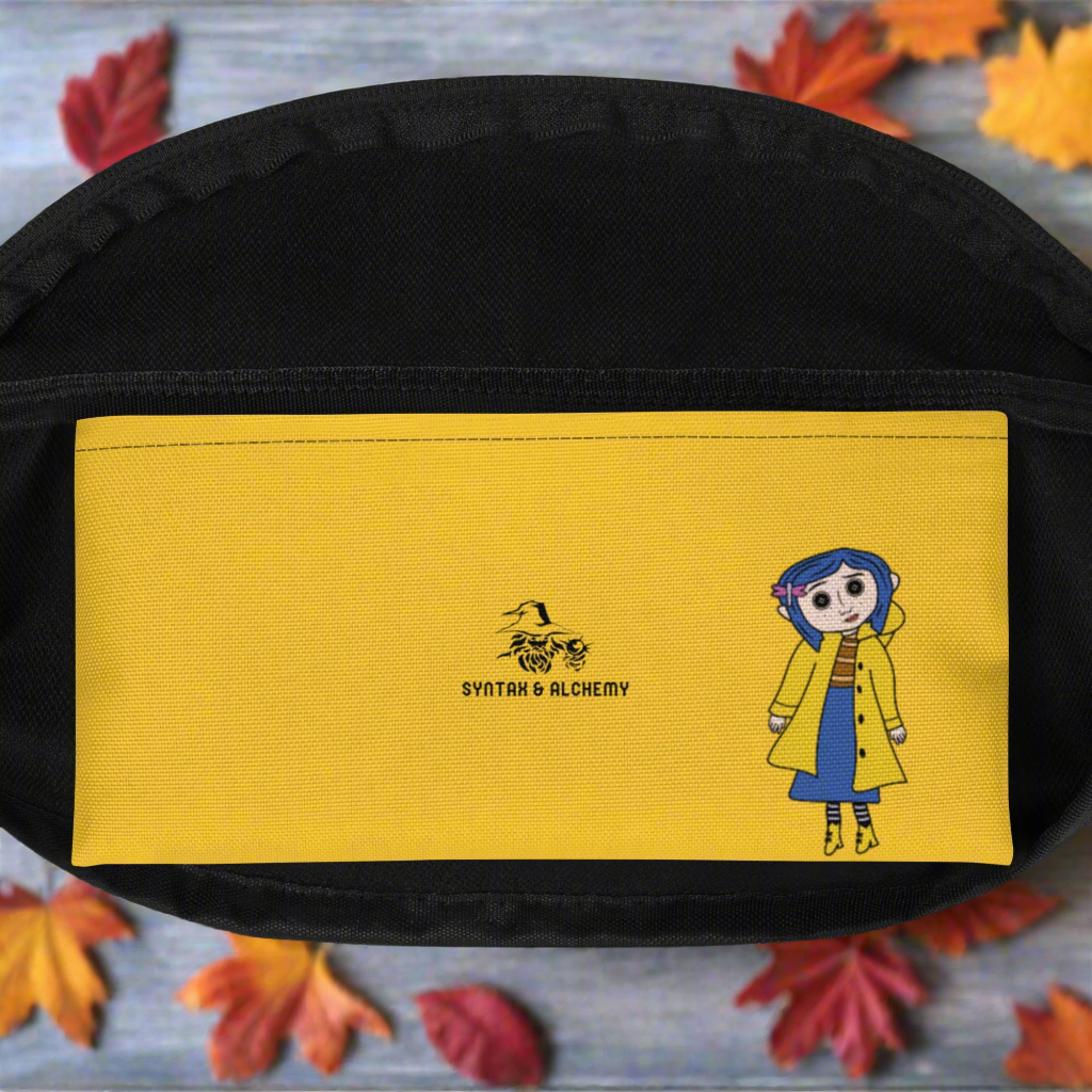 Coraline Button Eyes | Fanny Pack | Yellow Variant Fanny Pack Syntax & Alchemy   