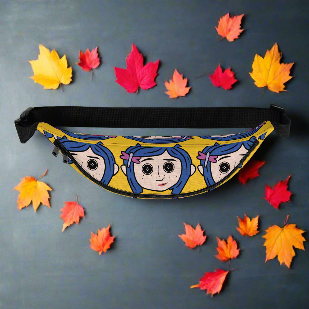 Coraline Button Eyes | Fanny Pack | Yellow Variant Fanny Pack Syntax & Alchemy   