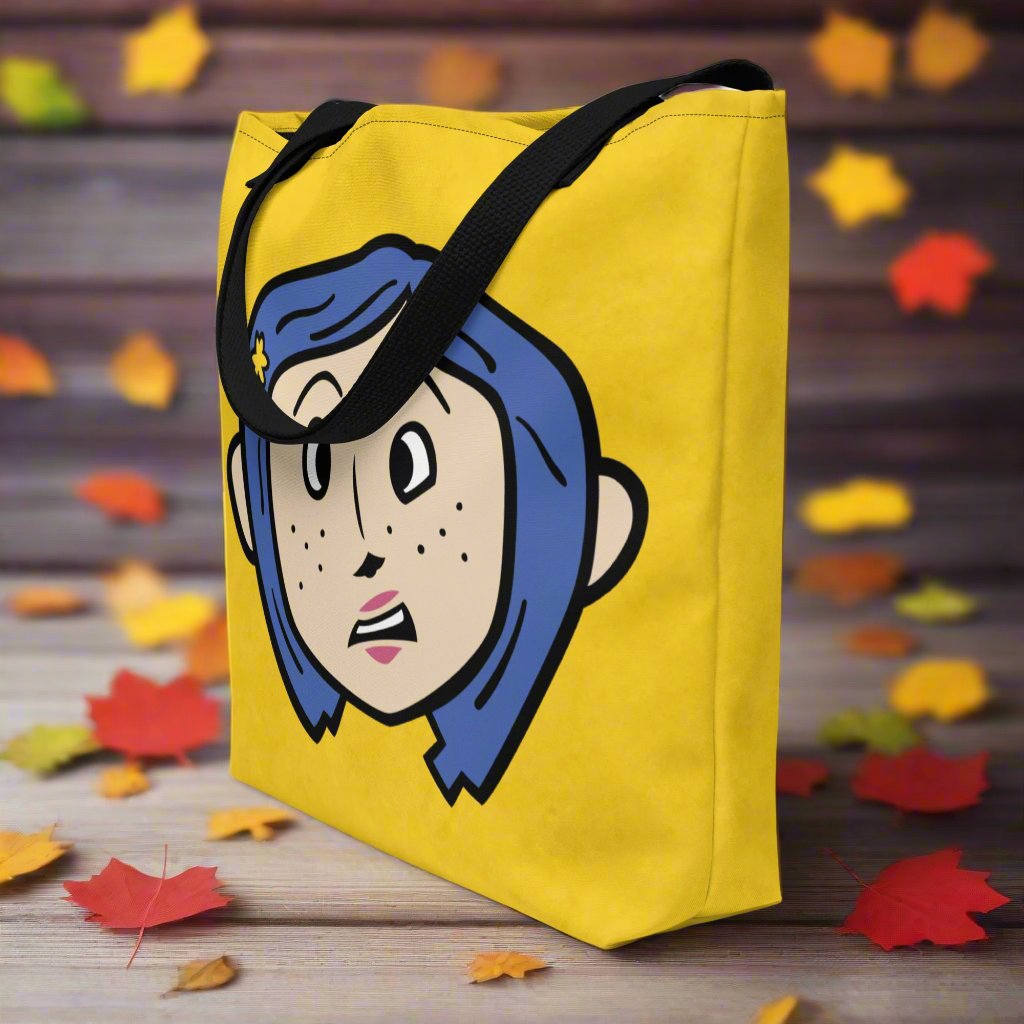 Coraline Double-Sided Eyes | Large Tote Bag Tote Bags Syntax & Alchemy Default Title  