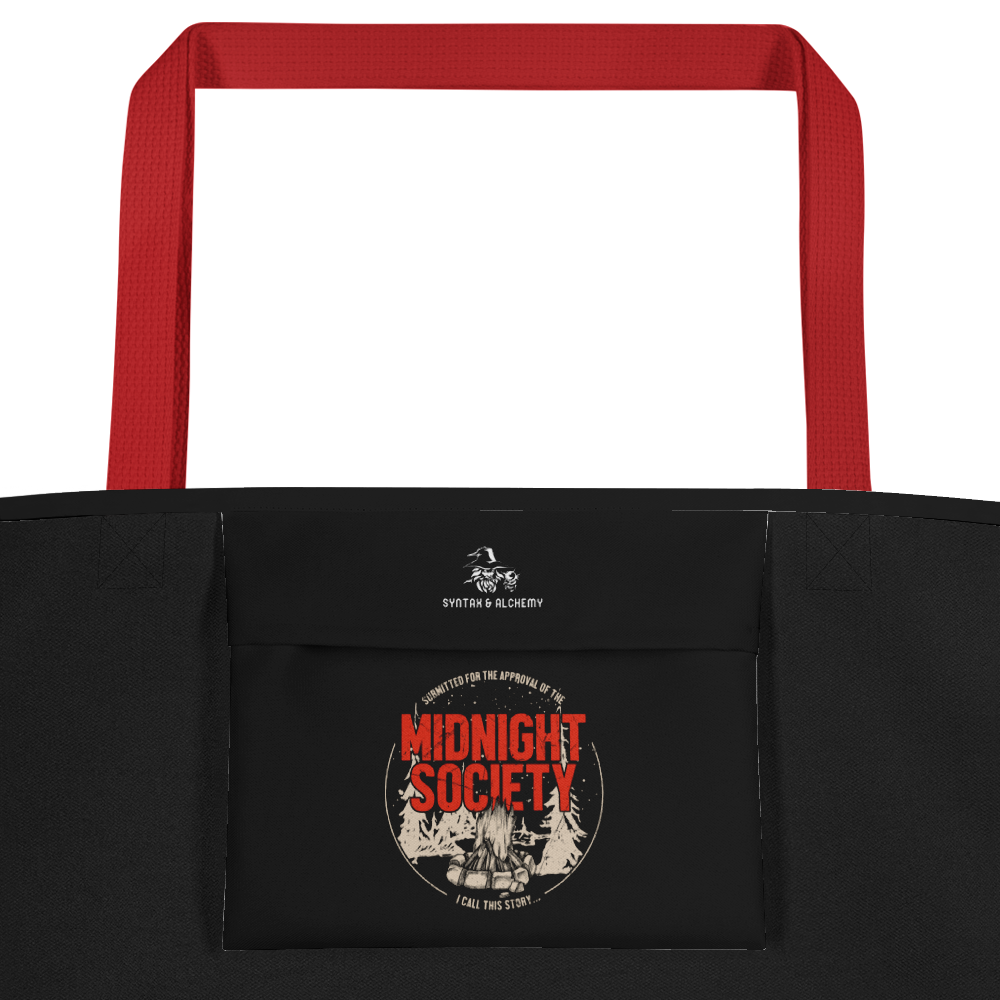 Midnight Society | Large Tote Bag Tote Bags Syntax & Alchemy   