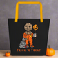 Samhain Trick 'r Treat | Large Tote Bag Tote Bags Syntax & Alchemy Yellow  