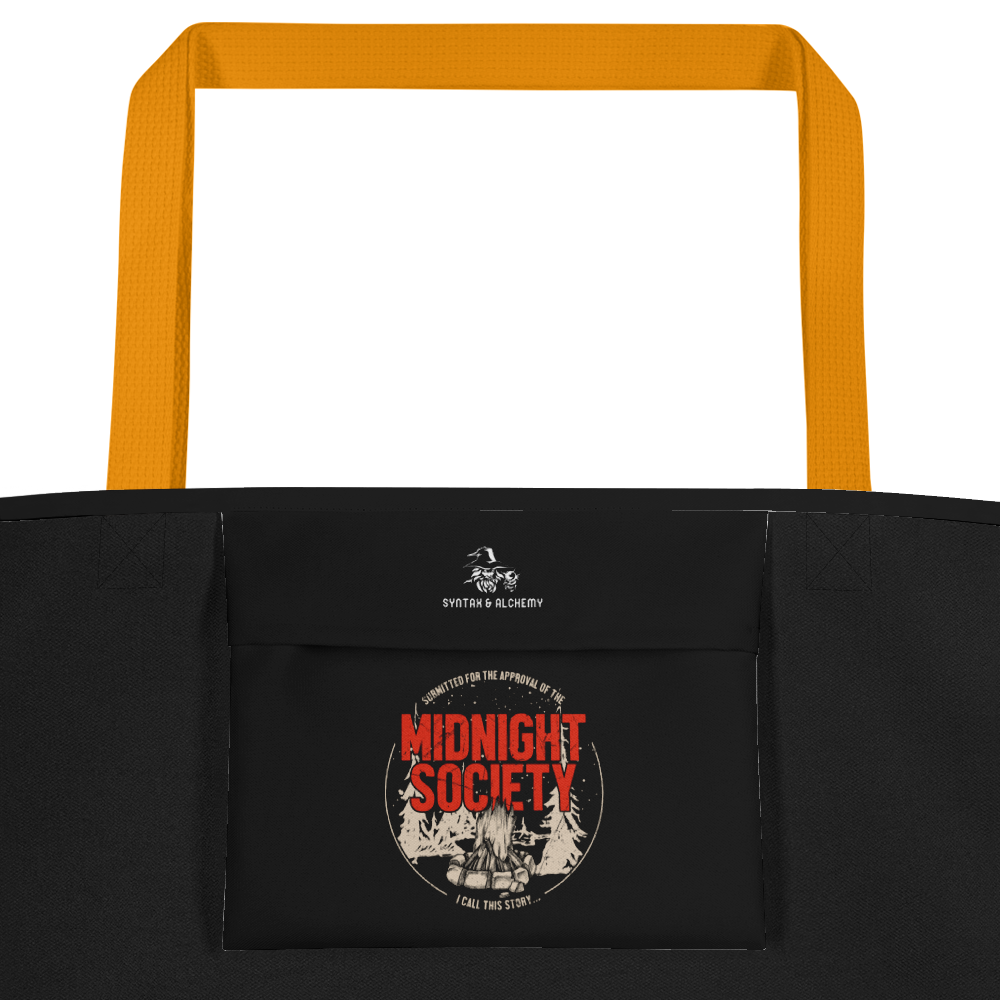 Midnight Society | Large Tote Bag Tote Bags Syntax & Alchemy   