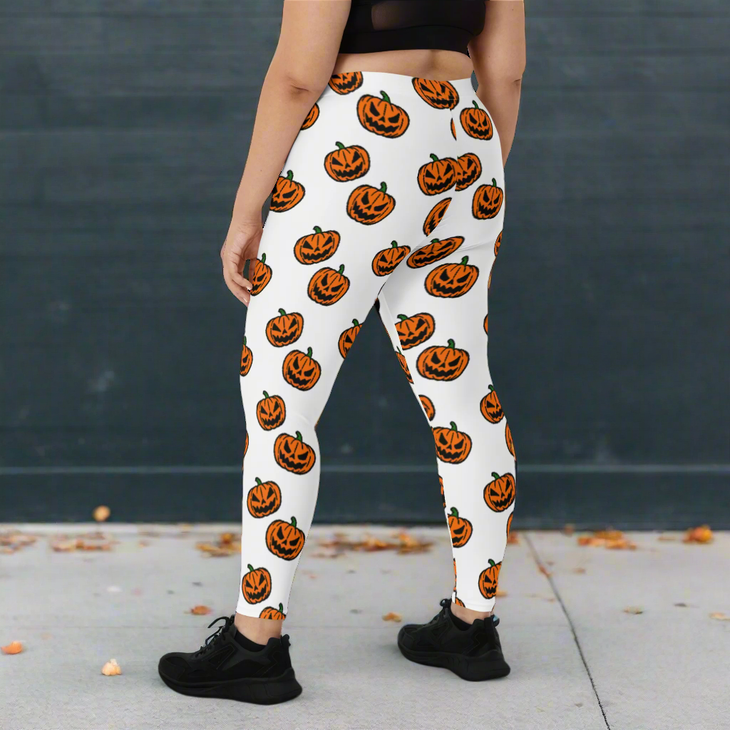 Double Pumpkin | Soft-Stretch Leggings Leggings Syntax & Alchemy   