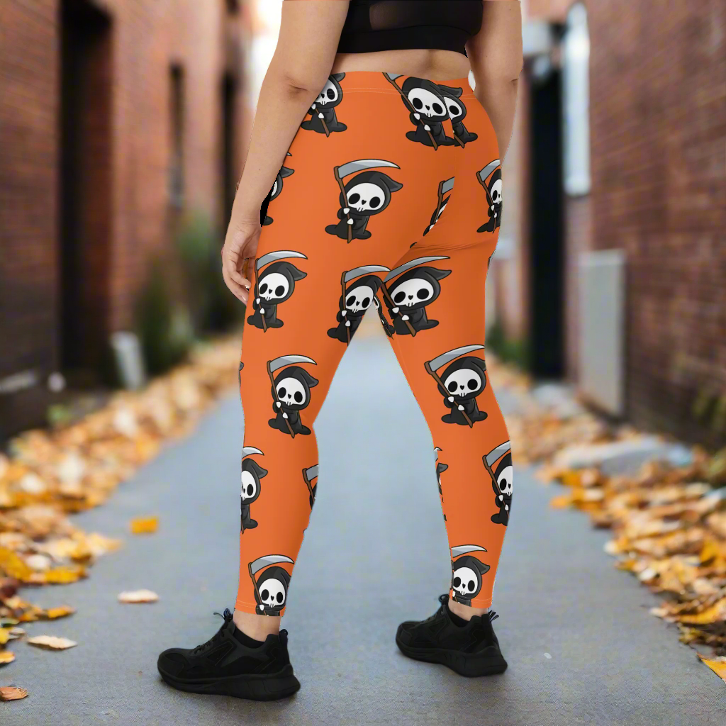 Grim Reaper | Soft-Stretch Leggings Leggings Syntax & Alchemy   