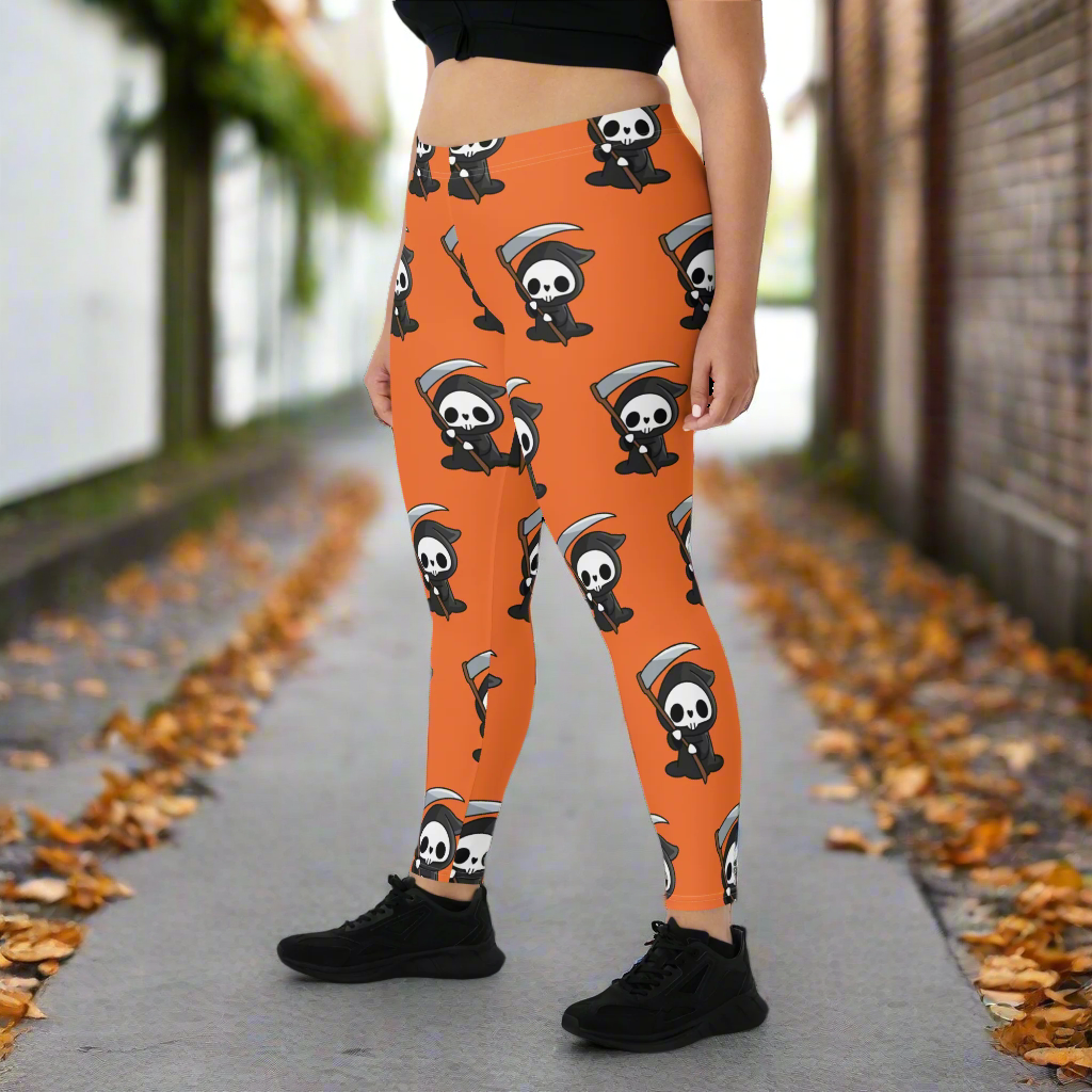 Grim Reaper | Soft-Stretch Leggings Leggings Syntax & Alchemy   