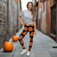 Great Pumpkin Blaze | Soft-Stretch Leggings Leggings Syntax & Alchemy   