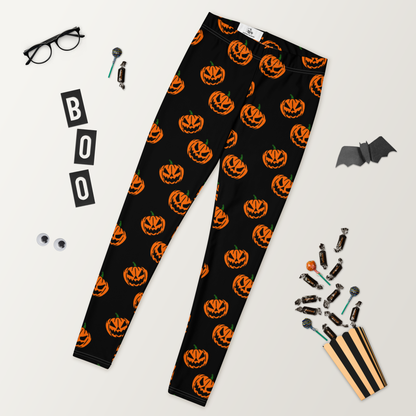 Pumpkin Heads | Soft-Stretch Leggings Leggings Syntax & Alchemy XS  