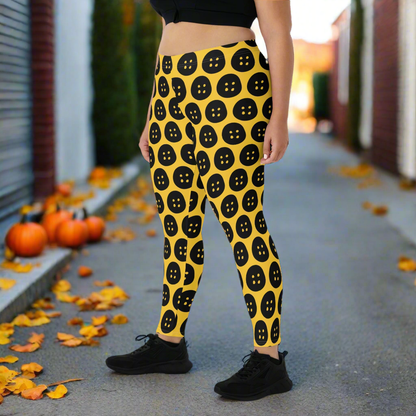 Coraline Buttons | Soft-Stretch Leggings Leggings Syntax & Alchemy   