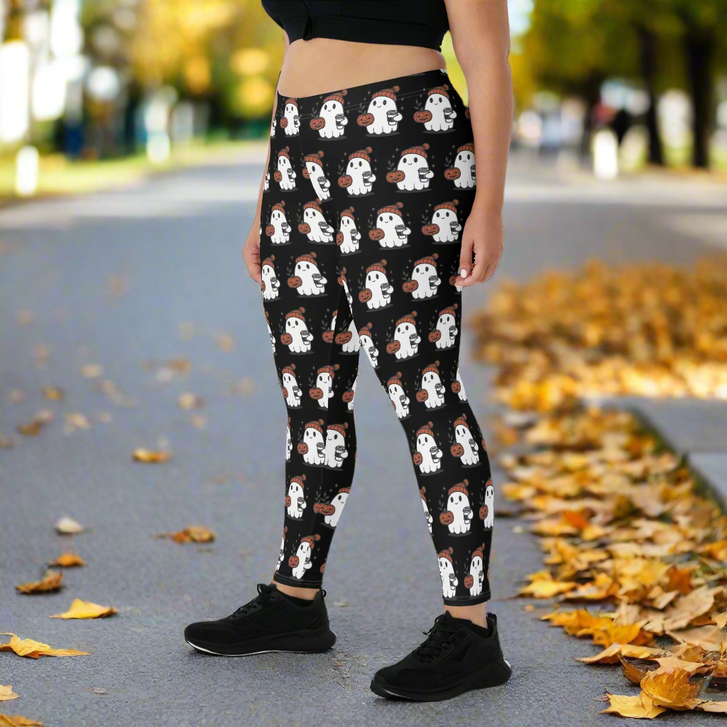 Ghost Hipster | Soft-Stretch Leggings Leggings Syntax & Alchemy   