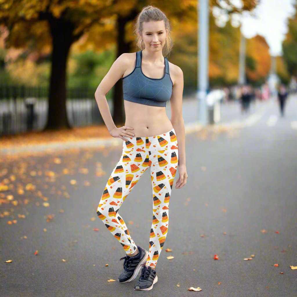 Candy Corn | Soft-Stretch Leggings Leggings Syntax & Alchemy   