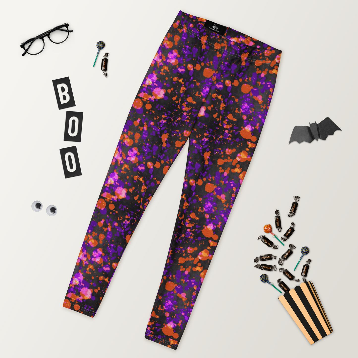 Galactic Halloween | Soft-Stretch Leggings Leggings Syntax & Alchemy   