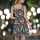 Sally | Spandex-Blend Skater Dress Skater Dress Syntax & Alchemy   